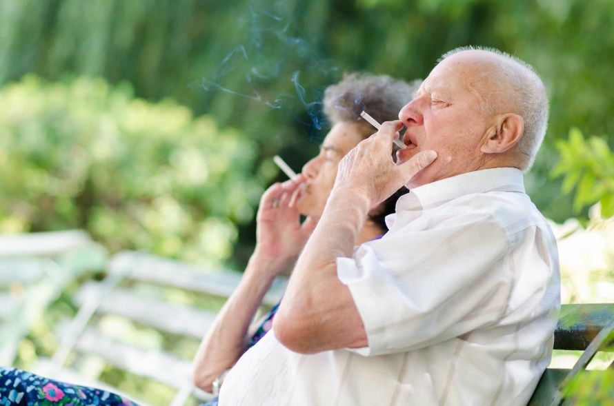 Senioren Raucher