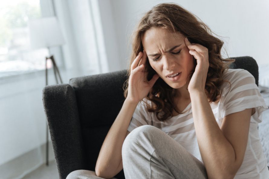Starke Kopfschmerzen und Migräne